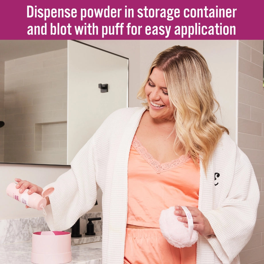 Happy Curves Comfort Powder Puff HAPPY NUTS