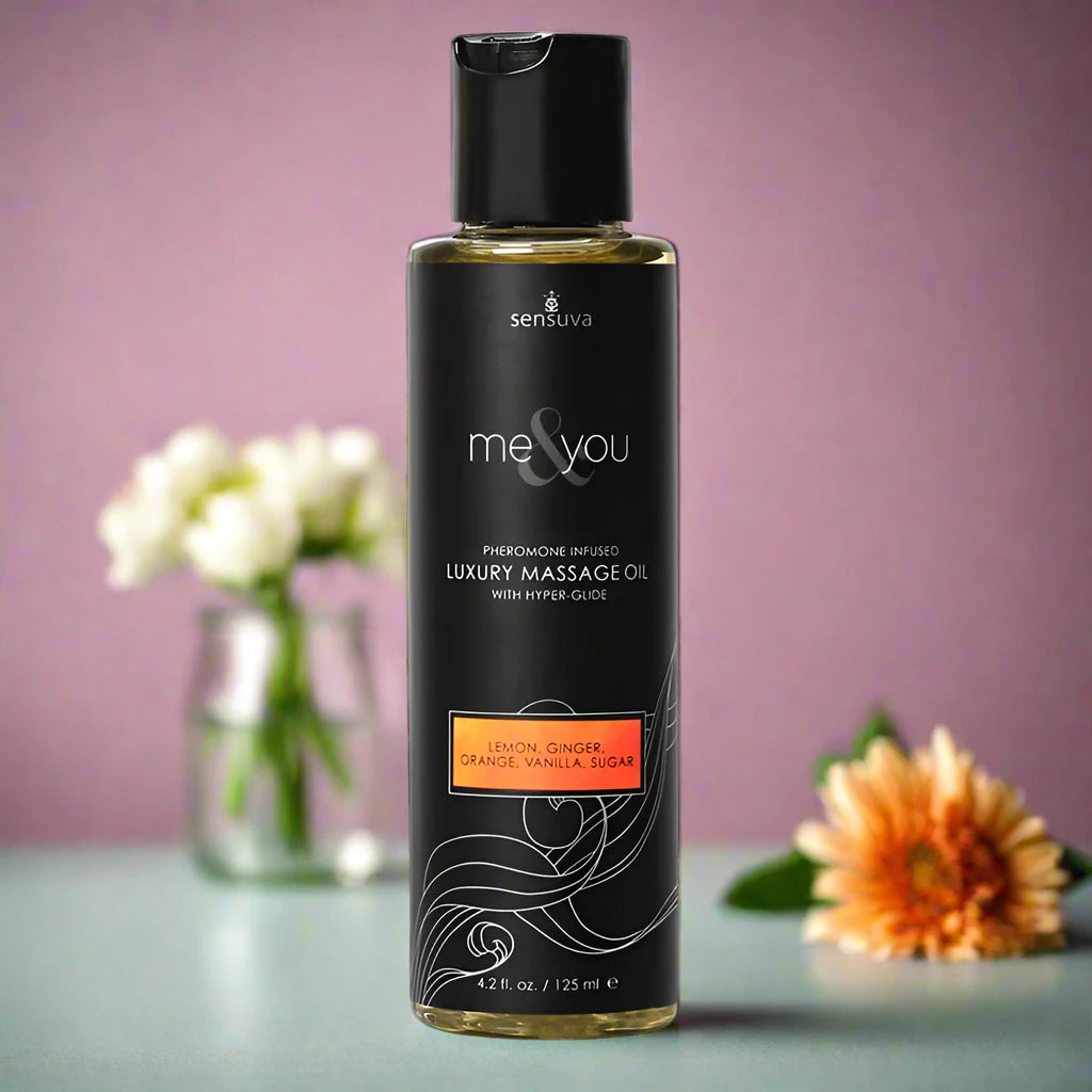 Sensuva Me &amp; You Pheromone-Infused Massage Oil - SP BOUTIQUE