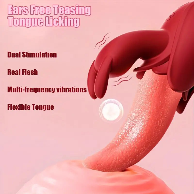 Rabbit Rapture Tongue Vibrator SP BOUTIQUE