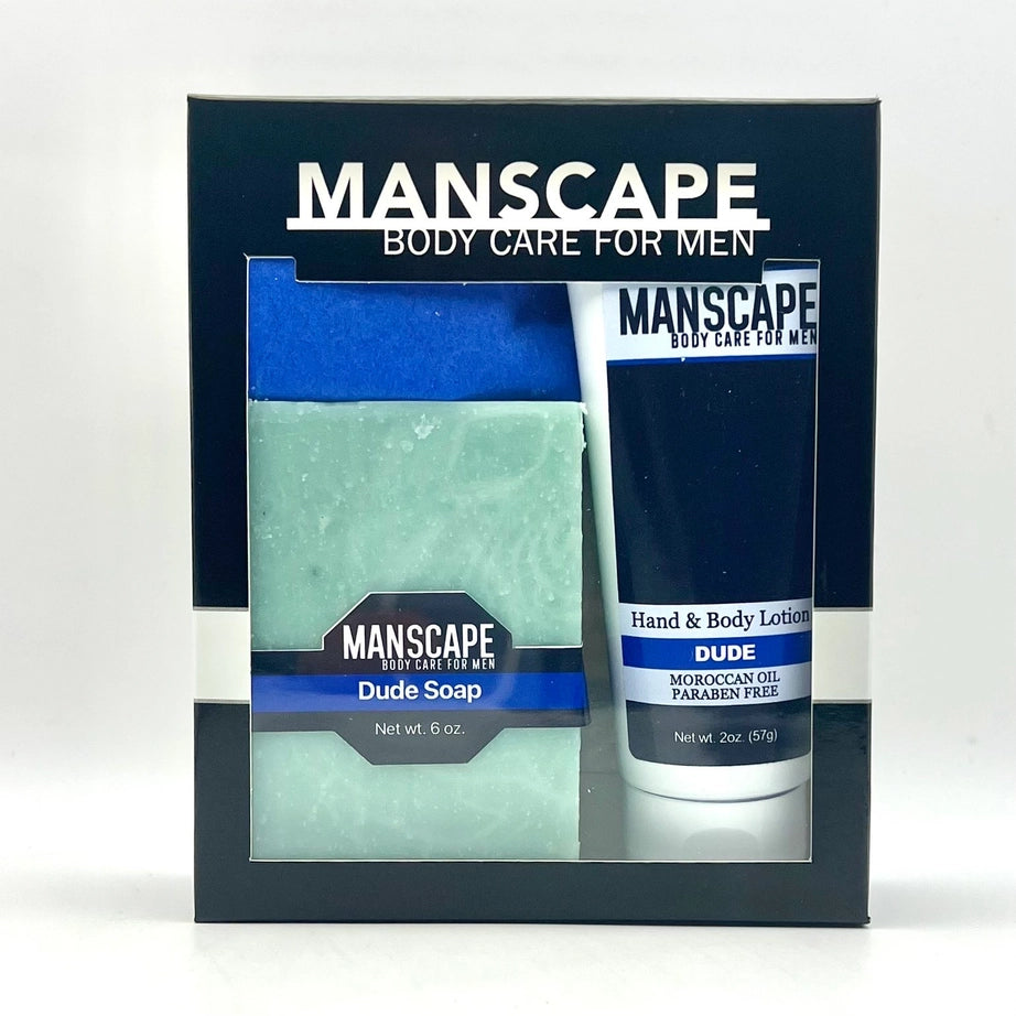 Manscape Gift Sets - Naked Soap + Lotion MANSCAPE
