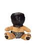 Bondage Bearz Gimpy Glen Stuffed Animal - Brown/Black - SP BOUTIQUE
