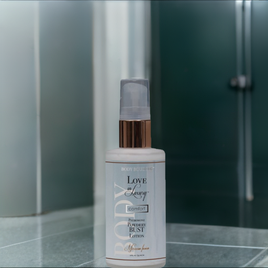 Love In Luxury Pheromone Powdery Bust Lotion (Unboxed) SP BOUTIQUE