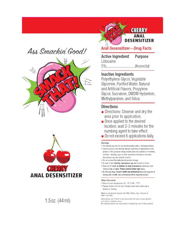 Smack That Anal Desensitizer 1.5 oz LITTLE GENIE