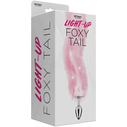 FOXY TAIL - LIGHT UP FAUX FUR BUTT PLUG HOTT PRODUCTS
