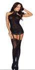 Dreamgirl Sheer Garter Dress- (Damaged box only) SP