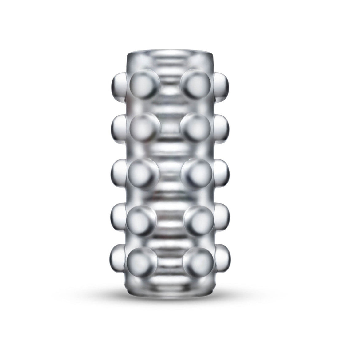 M for Men Soft and Wet Glow In The Dark Reversible Orb Masturbator BLUSH