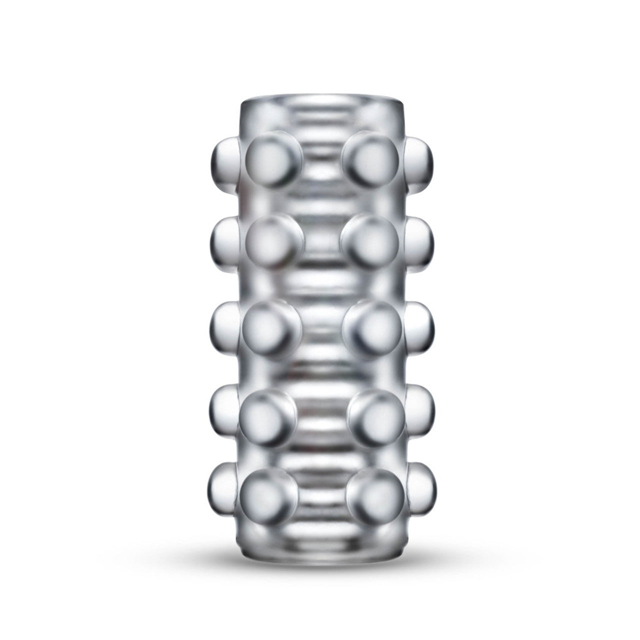 M for Men Soft and Wet Glow In The Dark Reversible Orb Masturbator BLUSH