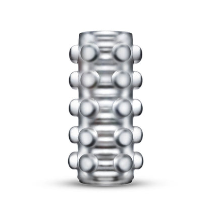 M for Men Soft and Wet Glow In The Dark Reversible Orb Masturbator BLUSH