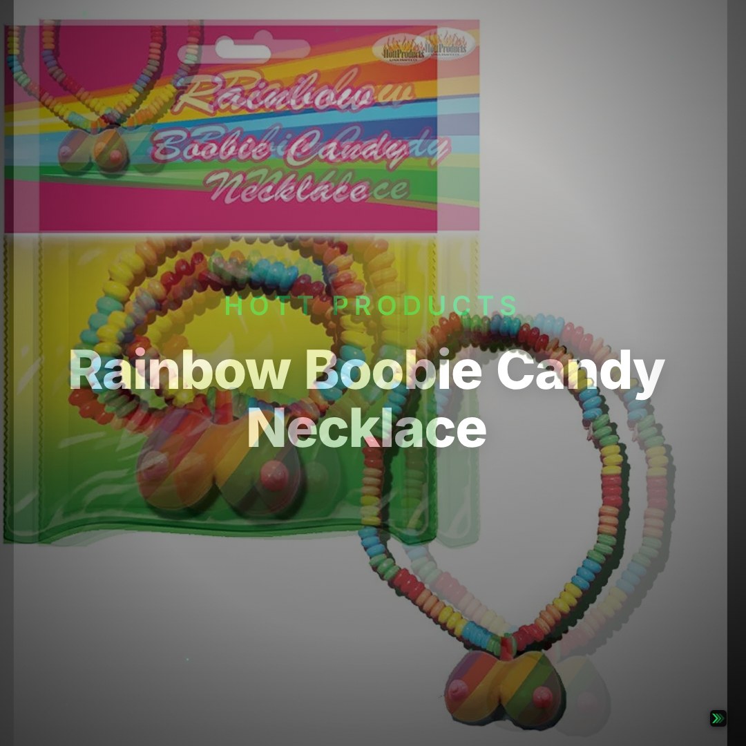 Rainbow Boobie Candy Necklace – Clean Showcase