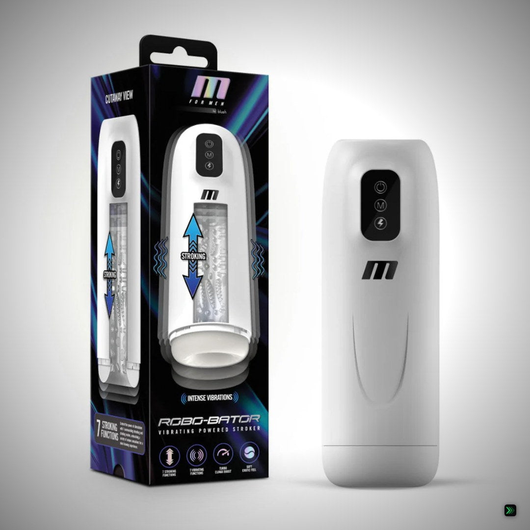 M for Men Robo-Bator Rechargeable Masturbator – Clean Showcase