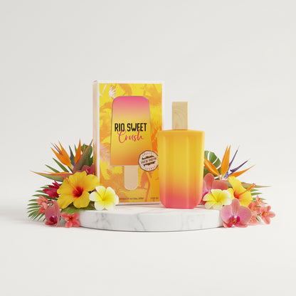 Perfume bottle and packaging with &