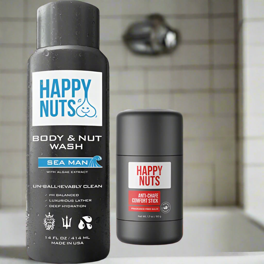 Happy Nuts Shower Gel &amp; Anti-Chafe Bundle SP BOUTIQUE