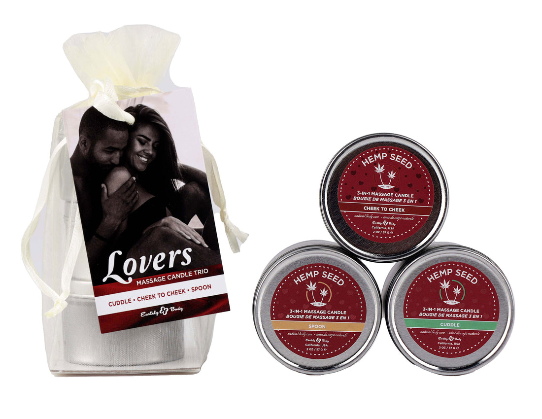 Bag Candle Valentine Trio - Cuddle / Cheek to Cheek / Spoon - 2 Oz - SP BOUTIQUE