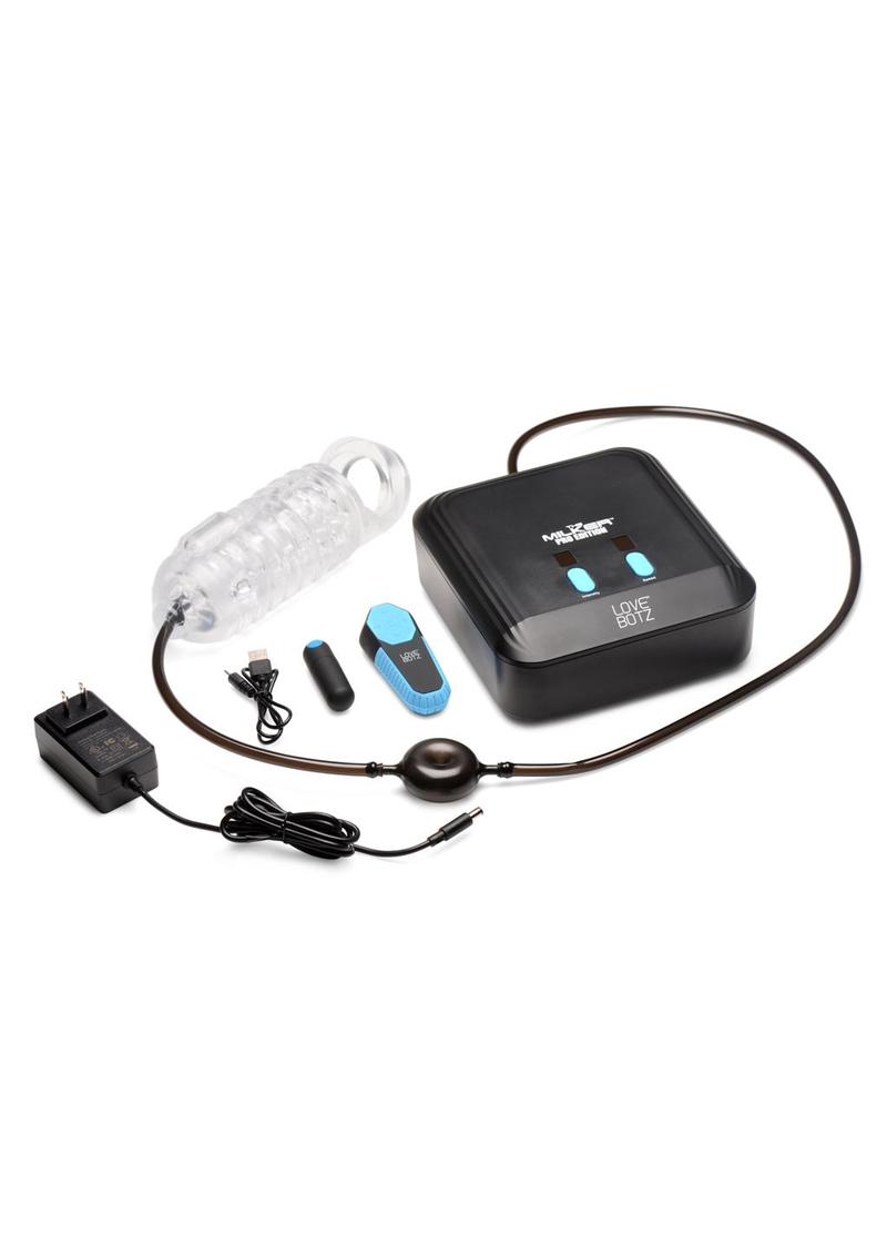 LoveBotz The Milker Pro Edition Remote Control Masturbator - Black - SP BOUTIQUE