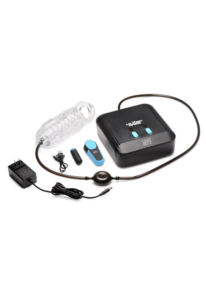 LoveBotz The Milker Pro Edition Remote Control Masturbator - Black - SP BOUTIQUE