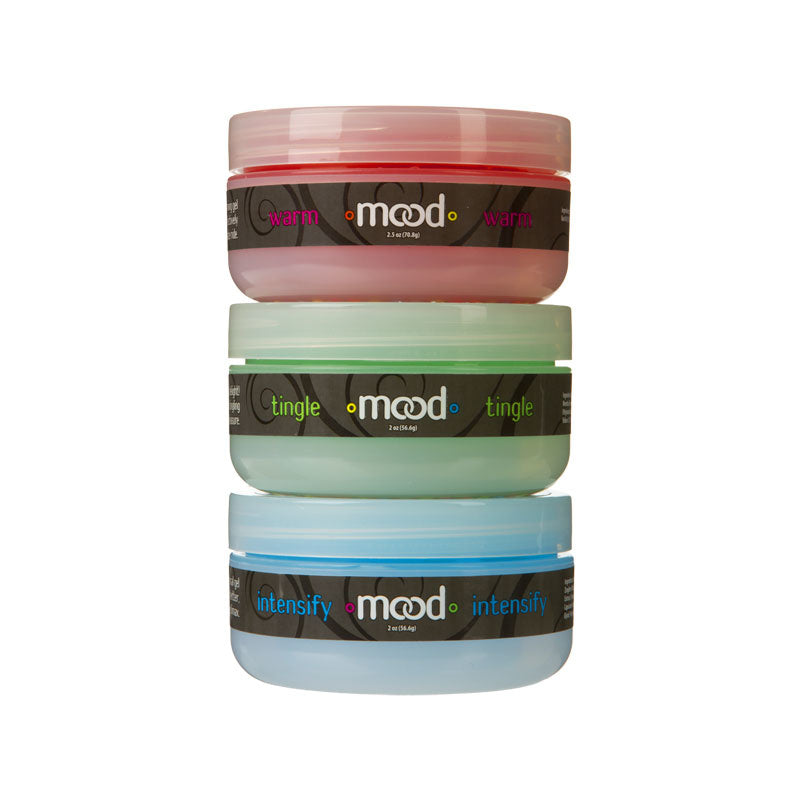 Mood Arousal Gels 3 Pack Tingle, Warm, And Intensify - SP BOUTIQUE