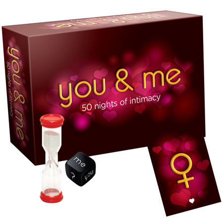 You &amp; Me: 2 Player Game of Love &amp; Intimacy with Fun Challenges and Surprises for Couples - SP BOUTIQUE