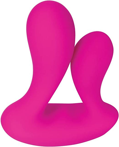 Powerful Remote Controlled Vibrator - Dual Entry Silicone Massager with 9 Speeds, Waterproof Design - SP BOUTIQUE