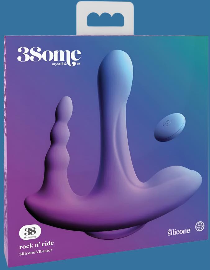Triple Stimulation Vibrator - Rock n' Ride SP BOUTIQUE Triple Stimulation Vibrator - Rock n' Ride SP BOUTIQUE