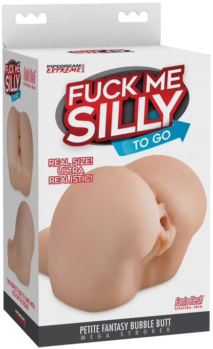 Fuck Me Silly To Go Petite Fantasy Bubble Butt Mega Stroker - SP BOUTIQUE