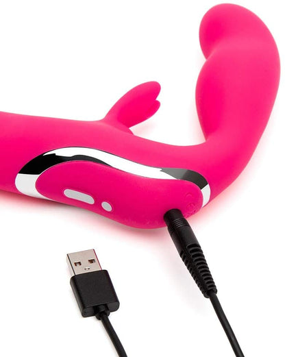 Happy Rabbit Strapless Strap On Vibrating - SP BOUTIQUE