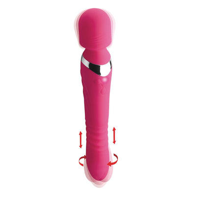 INMI Ultra Thrusting And Vibrating Silicone Wand - SP BOUTIQUE