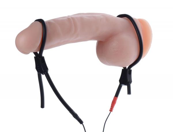 Zeus Vigor II Adjustable Cock And Ball Ties With Intense Electrostimulation - SP BOUTIQUE