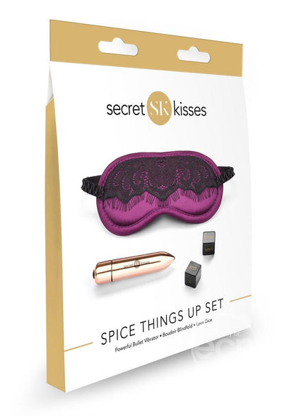 Secret Kisses Spice Things Up 3 Piece Kit Couples Game - SP BOUTIQUE