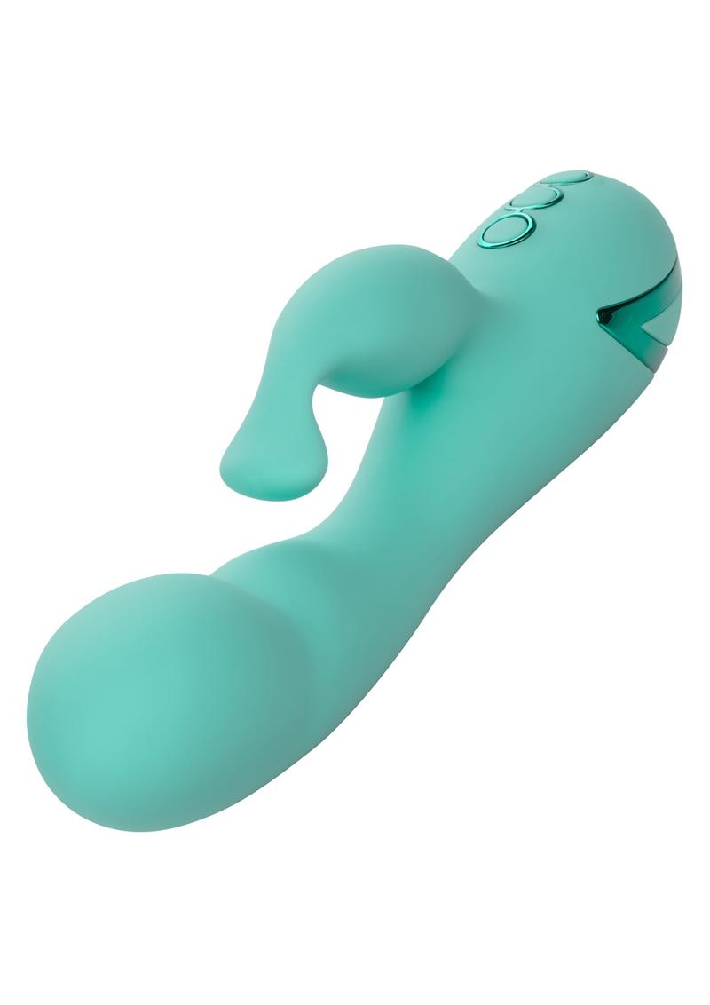 California Dreaming Tahoe Temptation Silicone Rechargeable Rabbit Vibrator - SP BOUTIQUE
