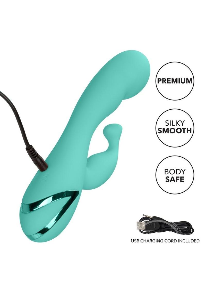 California Dreaming Tahoe Temptation Silicone Rechargeable Rabbit Vibrator - SP BOUTIQUE