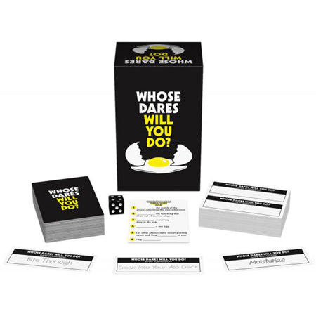 Whose Dares Will You Do? Hilarious Adult Party Game for Outrageous Fun and Risque Challenges - SP BOUTIQUE