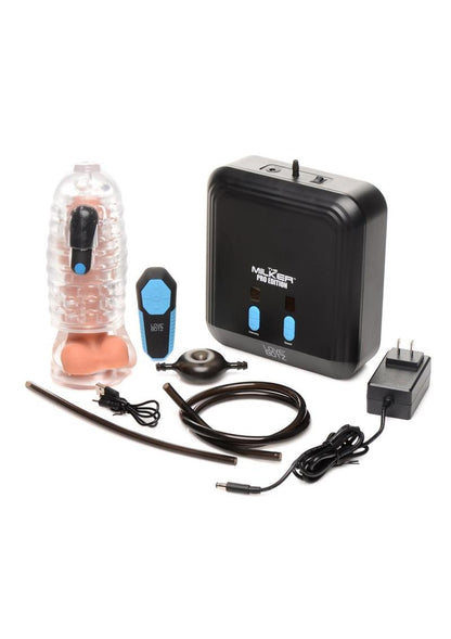 LoveBotz The Milker Pro Edition Remote Control Masturbator - Black - SP BOUTIQUE