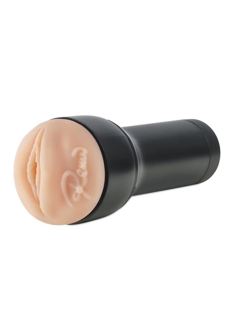 Kiiroo Feel Romi Chase Stroker Interactive Masturbator - Pussy - Black/Vanilla - SP BOUTIQUE