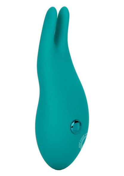 Pixies Bunny Rechargeable Silicone Finger Vibrator - Green - SP BOUTIQUE