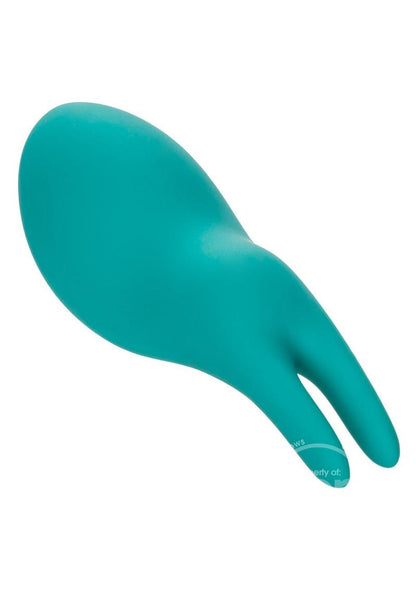 Pixies Bunny Rechargeable Silicone Finger Vibrator - Green - SP BOUTIQUE