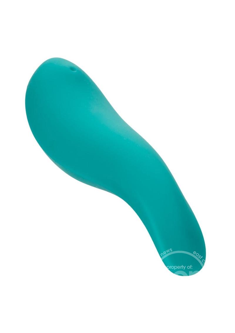 Pixies Glider Rechargeable Silicone Finger Vibrator - Green - SP BOUTIQUE
