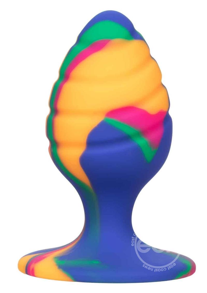 Cheeky Swirl Tie-Dye Silicone Plug - SP BOUTIQUE