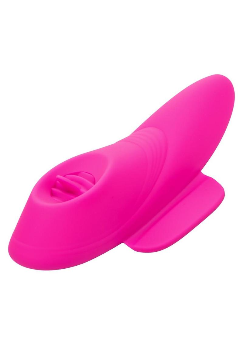 Lock-N-Play Remote Flicker Rechargeable Silicone Panty Teaser Panty Vibe - Pink - SP BOUTIQUE