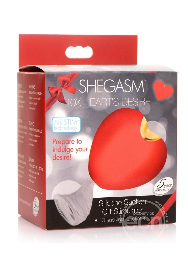 Shegasm 10x Hearts Desire Red - SP BOUTIQUE