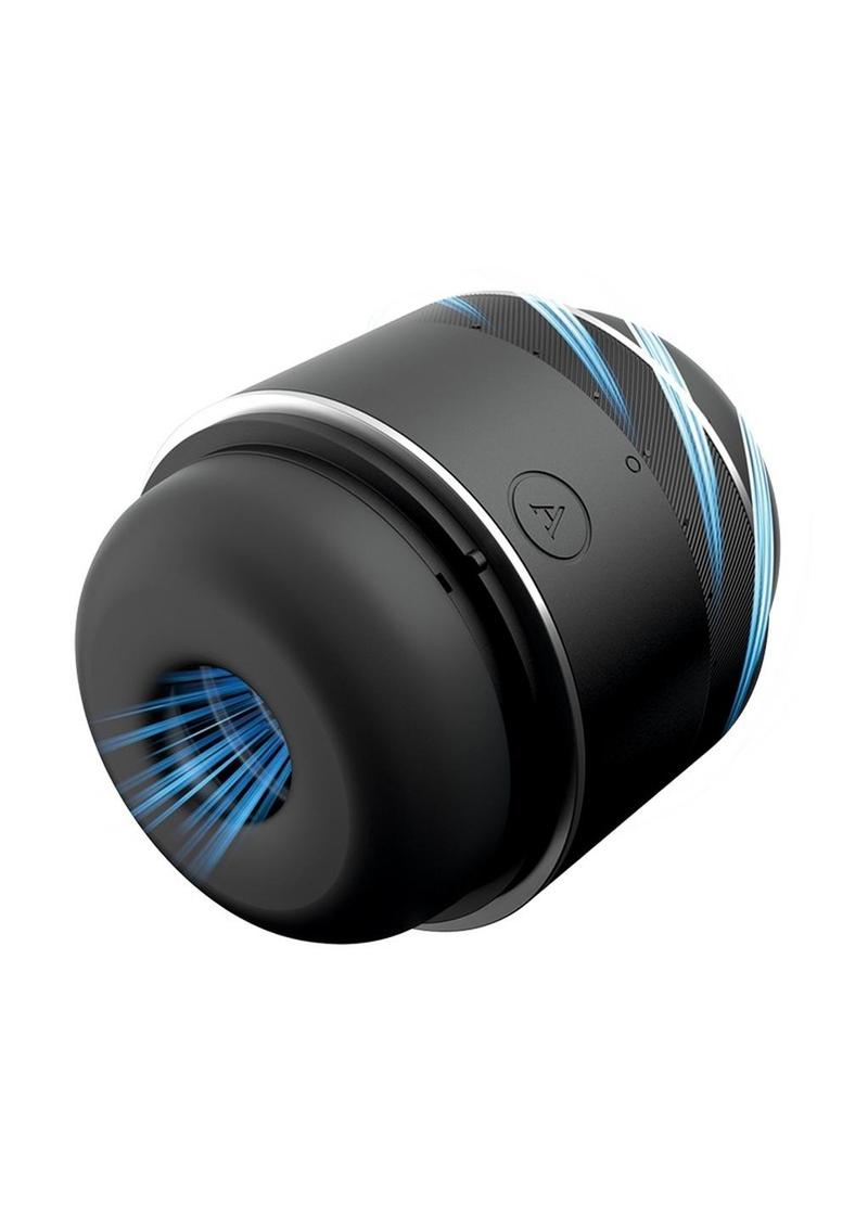 Arcwave Voy Silicone Dual End Adjustable Compact Stroker - Black/Grey - SP BOUTIQUE