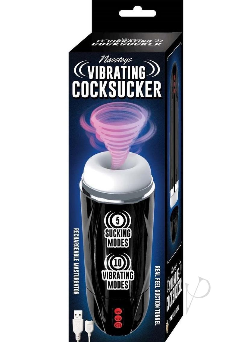 Vibrating Cocksucker Rechargeable Masturbator - SP BOUTIQUE