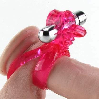Dual Clit Flicker With Removable Waterproof Stimulator Pink - SP BOUTIQUE