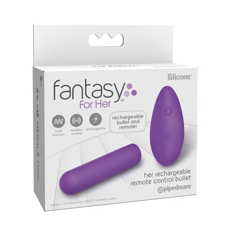 Fantasy For Her Her Rechargeable Remote Control Bullet - SP BOUTIQUE