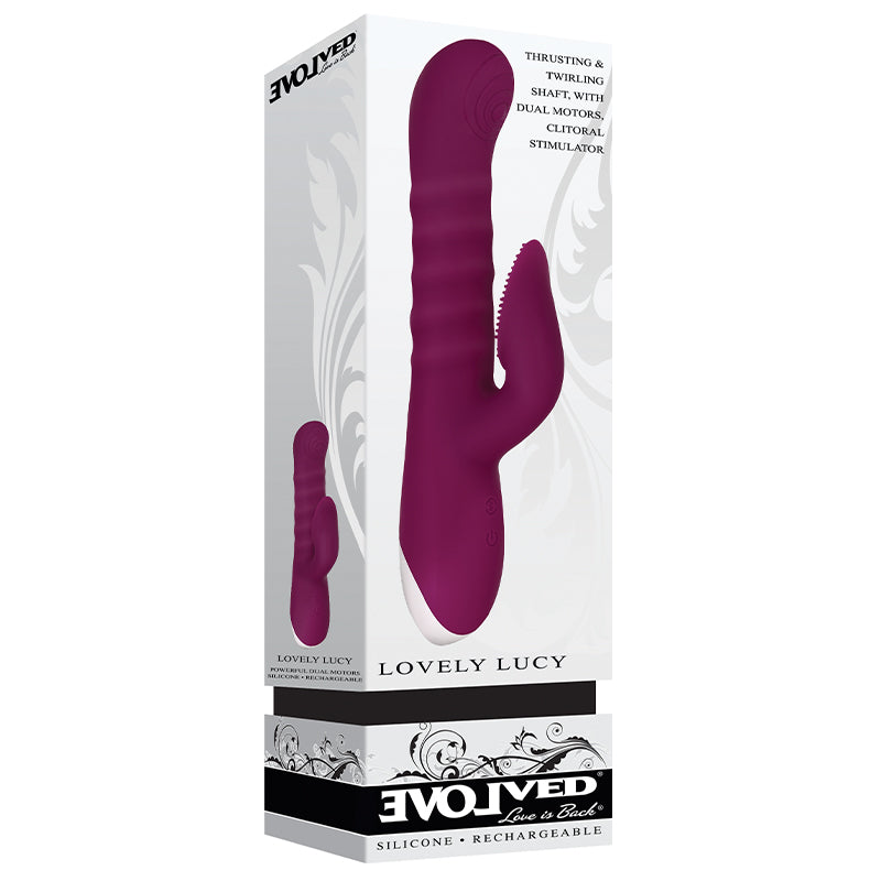 Evolved Lovely Lucy Thrusting Dual Stimulator - SP BOUTIQUE