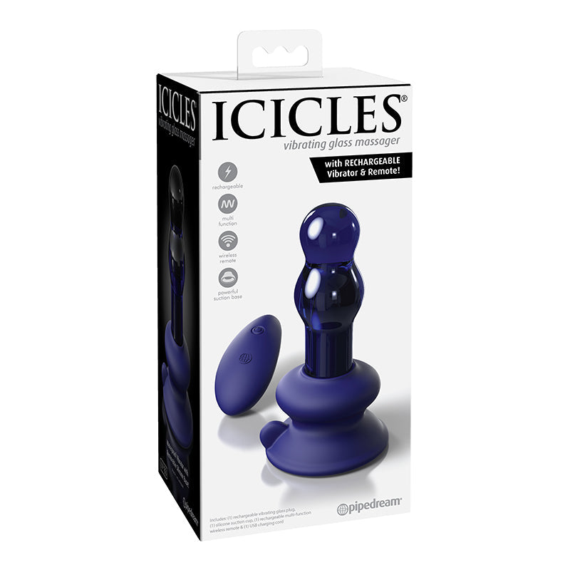 Icicles No. 83 with Rechargeable Vibrator &amp; Remote - SP BOUTIQUE