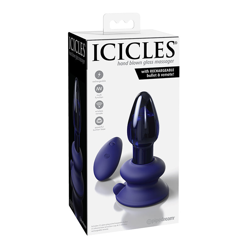 Icicles No. 85 with Rechargeable Vibrator &amp; Remote - SP BOUTIQUE