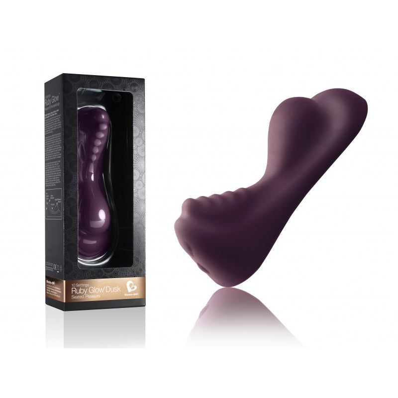 Ruby Glow Saddle Vibrator - Dusk - SP BOUTIQUE
