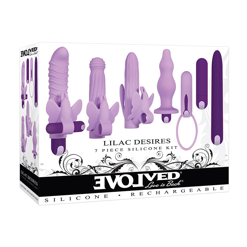 Evolved Lilac Desires Kit 7pcs Purple - SP BOUTIQUE