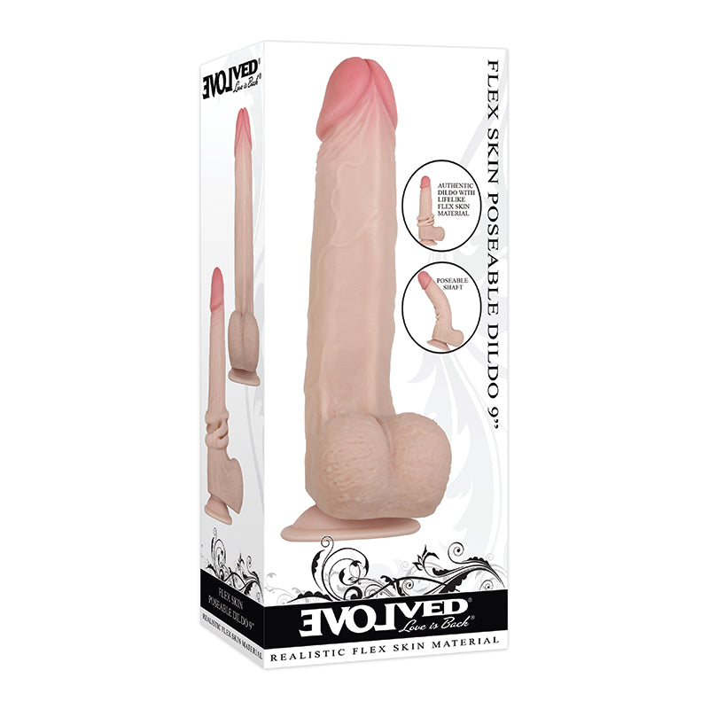 Evolved Flex Skin Poseable Dildo - SP BOUTIQUE