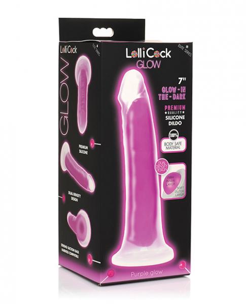 Glow-in-the-dark Silicone Dildo - SP BOUTIQUE